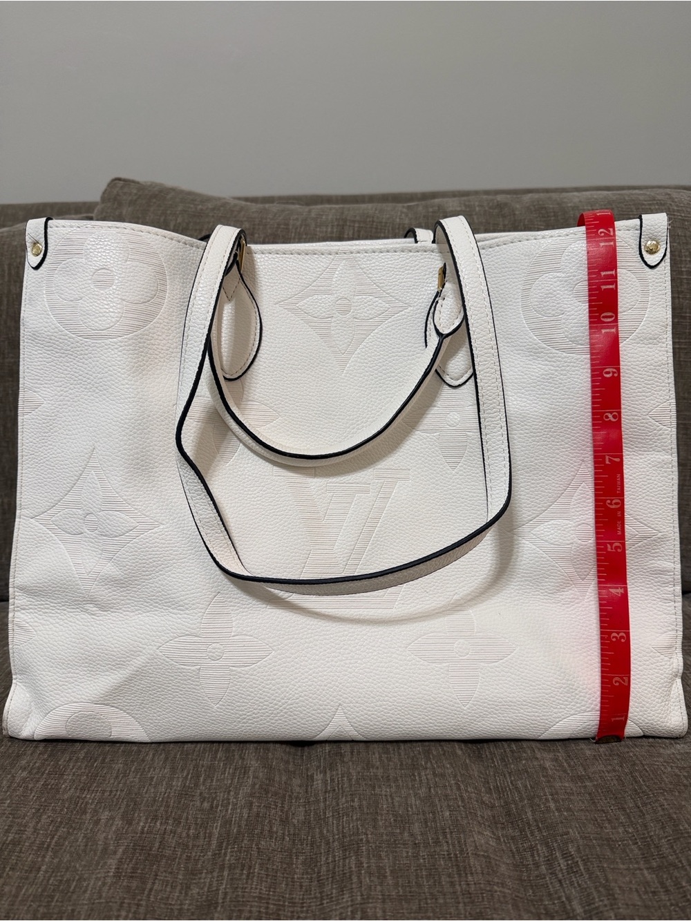 Large white tote bag - Picture 2 of 4